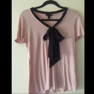 Jason Wu pink and black blouse